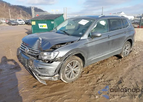 2019 Volkswagen Tiguan 2.0T Se/2.0T Sel/2.0T Sel R-Line/2.0T Sel R-Line Black z USA, uszkodzony, nr VIN 3VV2B7AX9KM013645